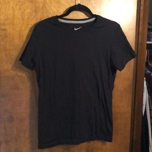 Women’s Nike Black Slim Fit Cotton Shirt